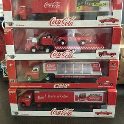 Coca Cola Trucks With Vehicle Inside 