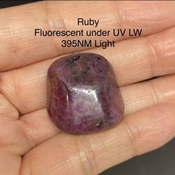 Ruby Genuine Polished Stone from India 21.3g  RARE