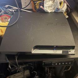 PlayStation 3 Slim Console + Controller + Power Cable