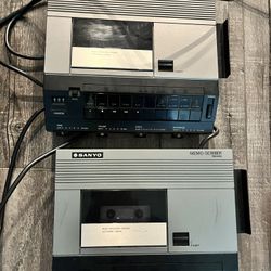 Cassette Tape Court Transcribers NON FUNCTIONAL ! NOT WORKING !$30