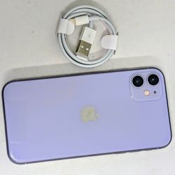 Like New iPhone 11 Purple For T-Mobile Metro MetroPCS Sprint Lycamobile TruConnect Mint Simple Ultra Mobile
