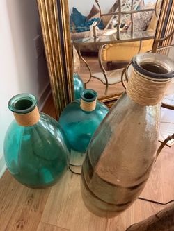 Glass vases