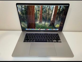MacBook Pro 2019 16”screen 16GB ram 512 ssd i7  with Touch Bar screen (excellent condition)
