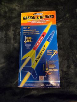 Estes Rascal & Hi Jinks RTF Model Rocket Launch Set Ready to Fly #1499 New