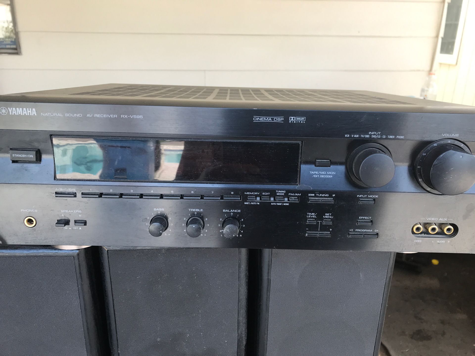 Yamaha receiver Rx- v595