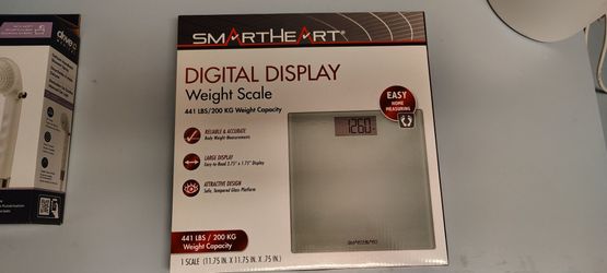 SmartHeart Digital Display Weight Scale