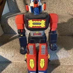 1978 Daimos Machinder Vintage Shogun Warriors 24" Jumbo figure by Mattel   Comes with the 2 original side missiles and work. Fist still fires.  Light 