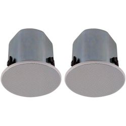 TOA F-2352CU2 5 Inch In-Ceiling Speaker New in Box - 2 Speakers