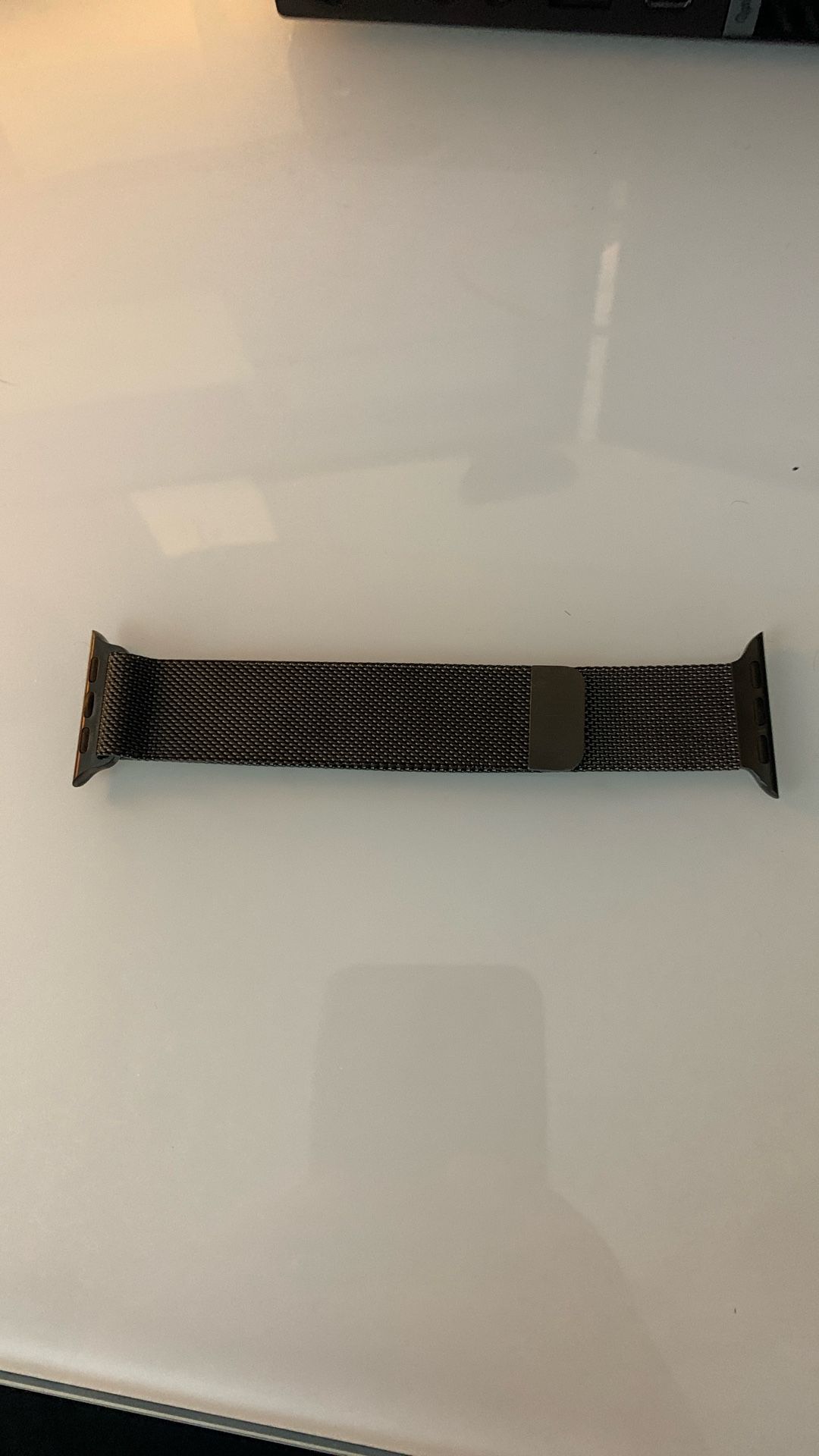 Graphite Apple Watch Band - Milanese Loop (41mm) - Graphite