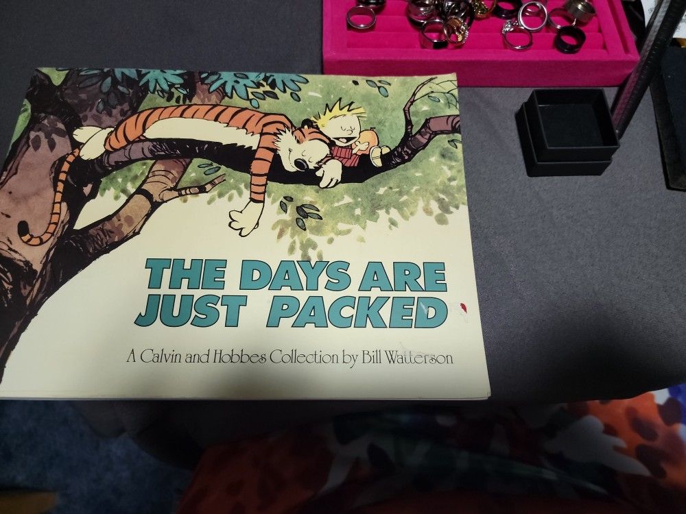 Calvin And Hobbes Collection Book Like New THE DAYS ARE JUST PACKED