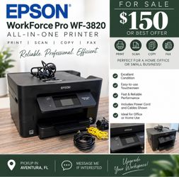 EPSON WORKFORCE PRO PRINTER FOR SALE
