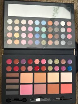 makeup and brushes