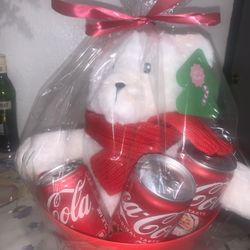 Coca-Cola Bear With Mini Colas