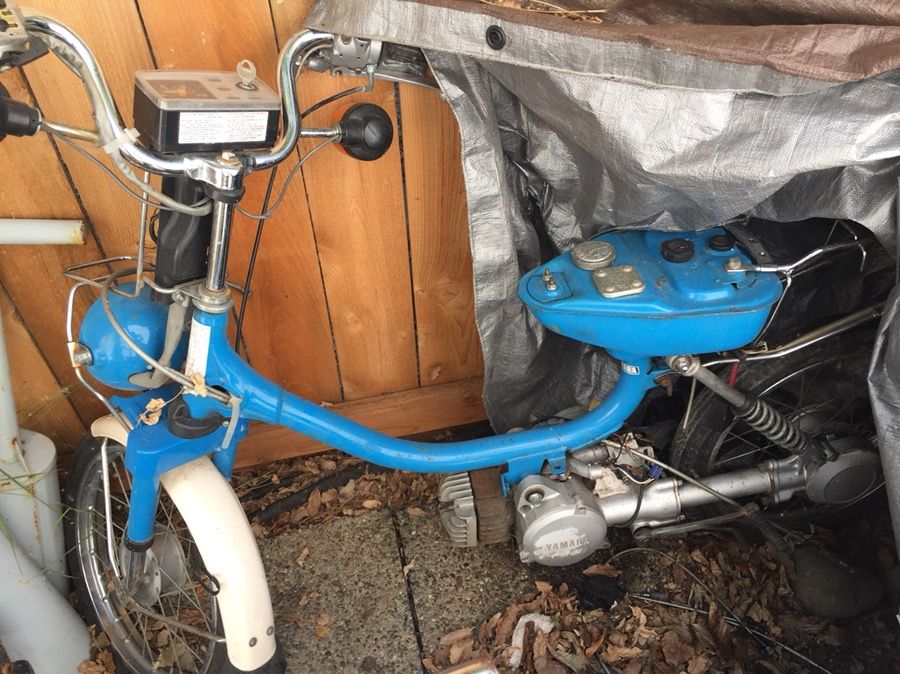 Yamaha qt50 moped