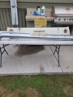 1965 Mustang Back Bumper And Splash Pan