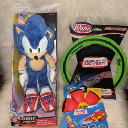 Sonic Plush Bundle New