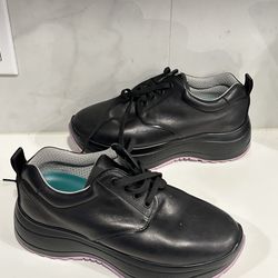 - [ ] Celine Black Leather Platform Sneakers – Size 36 –