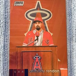 Anthony Rendon Los Angeles Angels 2020 Topps Stadium Club Chrome Photo Variation
