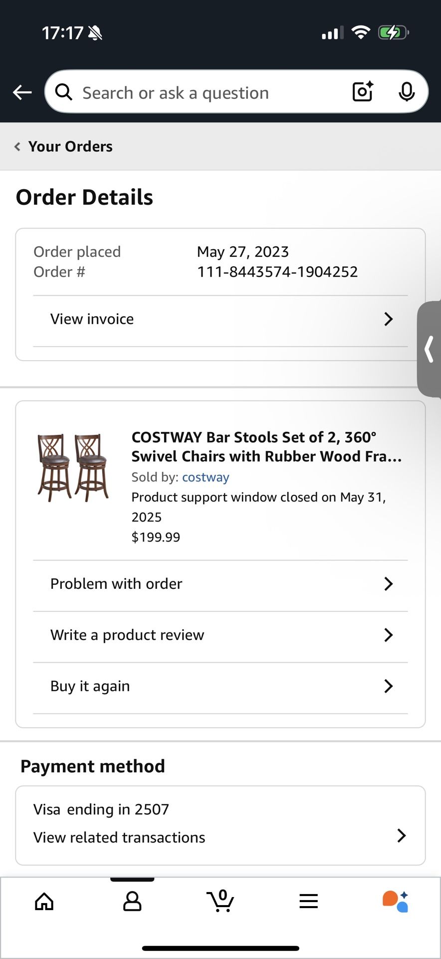 Two Swivel Bar/Kitchen Island Stools - $100.00