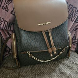 Michael Kors Large Backpack.