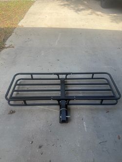 Hitch Mount Cargo Carrier Rack (new condition)