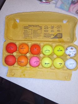 Golf balls asking for 30 but I'm negotiable