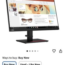 Lenovo ThinkVision Monitor