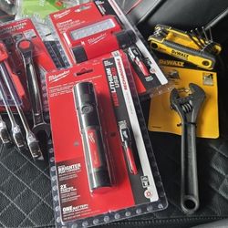 Milwaukee And DeWalt Tools