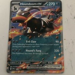 Stage 1 Houndoom 270hp ex 103 Promo Rare 