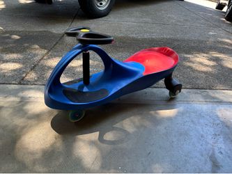 Blue and Red Ride-On Toy