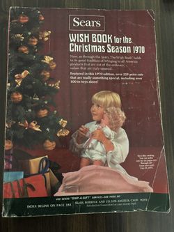 Sears Christmas Catalog 1970