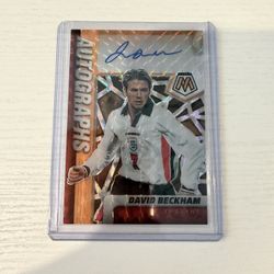 David Beckham Auto /25