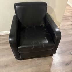 Faux Leather Chairs