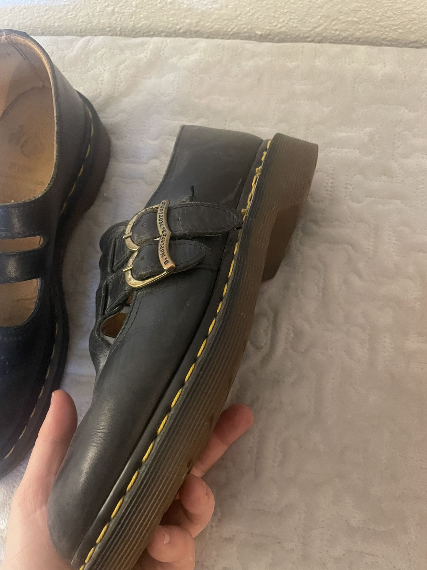 Dr. Marten Smooth Leather Mary Jane Shoes