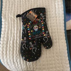 Day Of The Dead Oven MITT