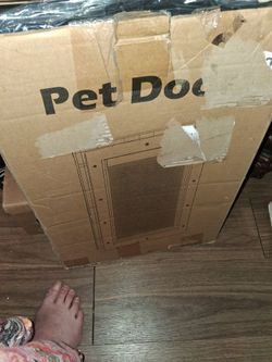 Pet door 45 pounds