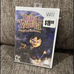 Brand New Billy the Wizard: Rocket Broomstick Racing (Nintendo Wii, 2007)