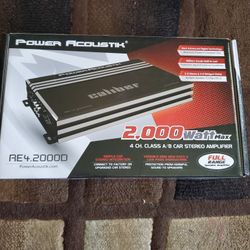 Power Acoustik 2,000 Watt Amplifier 