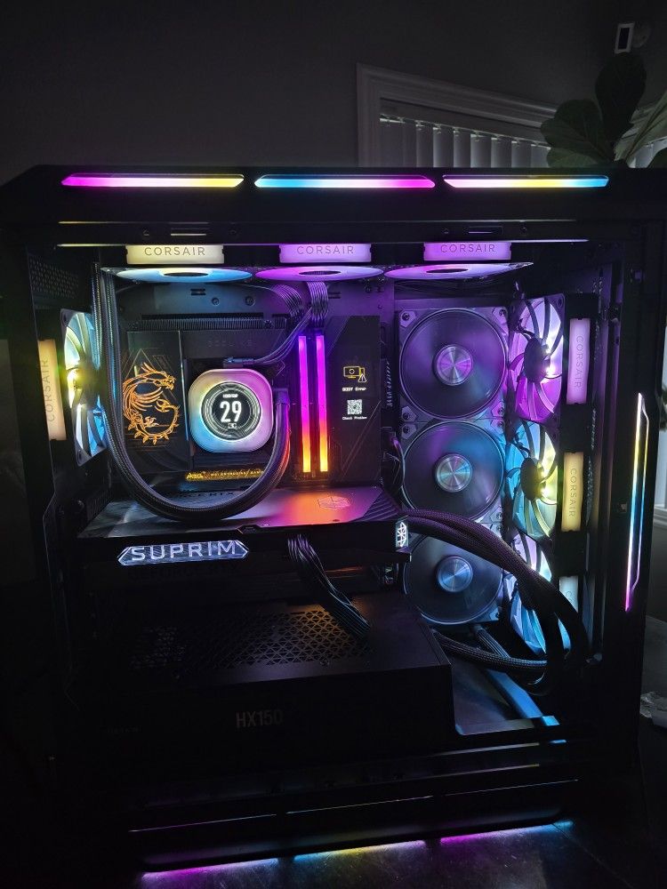 High-end Custom Gaming PC - Black