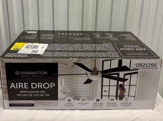 Fanimation Aire Drop 52" LED Ceiling Fan With Remote