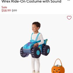 Pottery Barn Kids Monster Truck Costume 3T