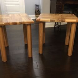 End Tables - custom built 