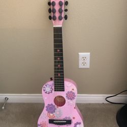 Pink Kids Guitar 