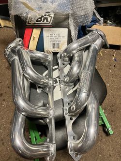 BBK Shorty Headers Mustang 5.0L Polished Silver Ceramic