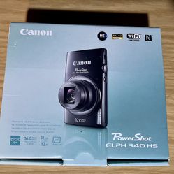 Canon PowerShot ELPH 340 HS/ IXUS 265 12X Zoom Optical Compact Digital Camera