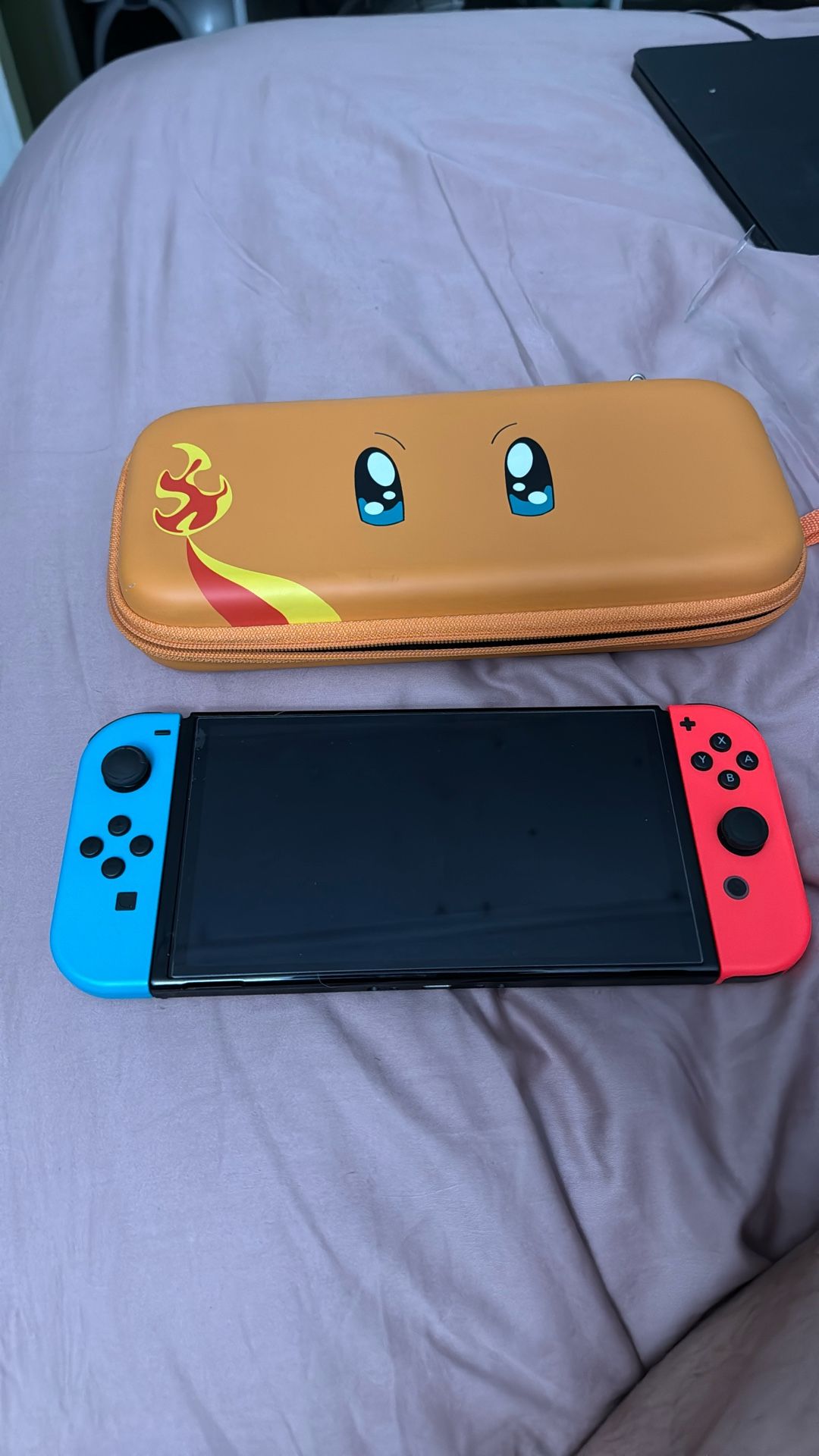 Nintendo Switch OLED With Games And Case