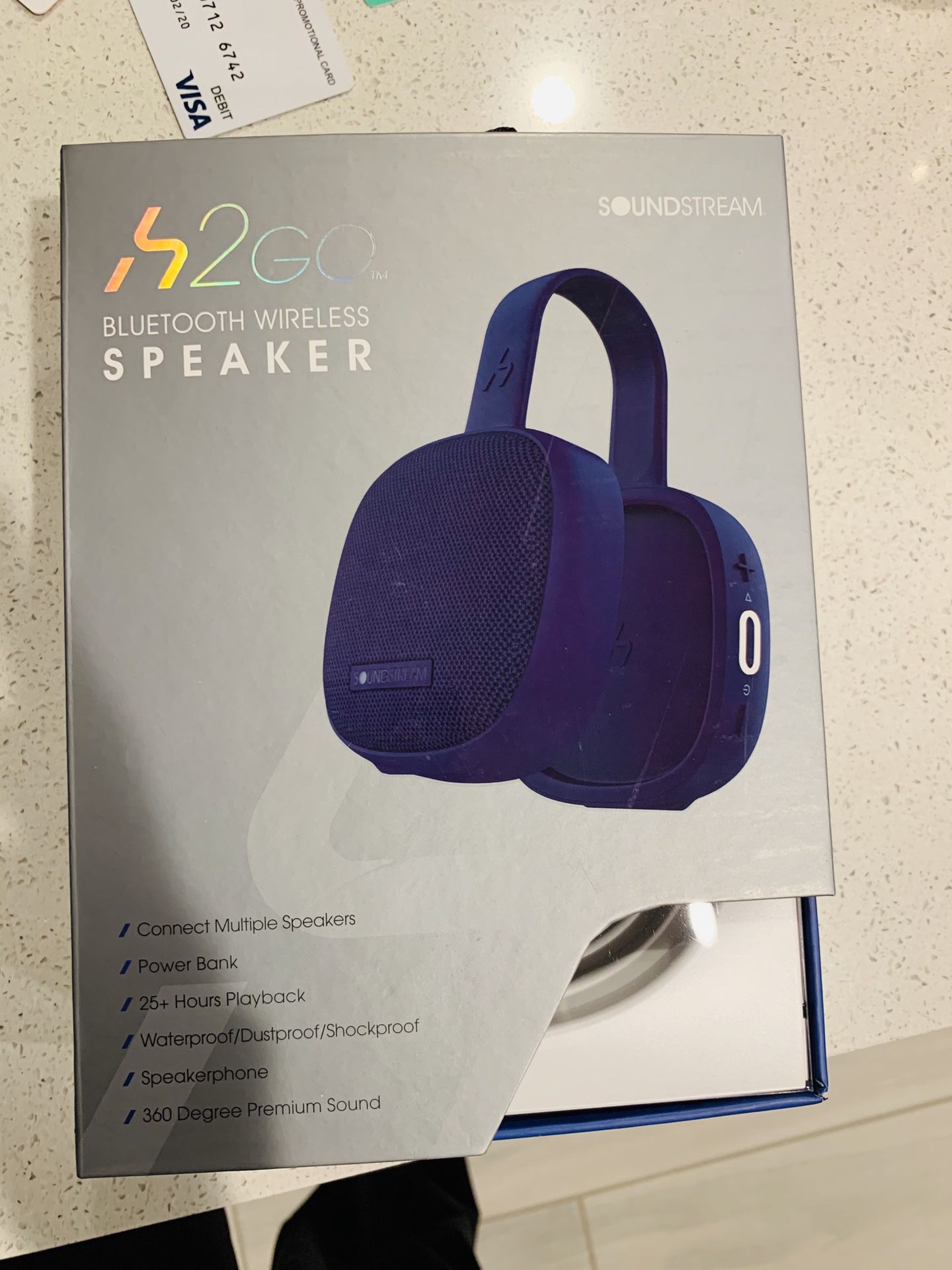 Bluetooth wireless Speaker H2go