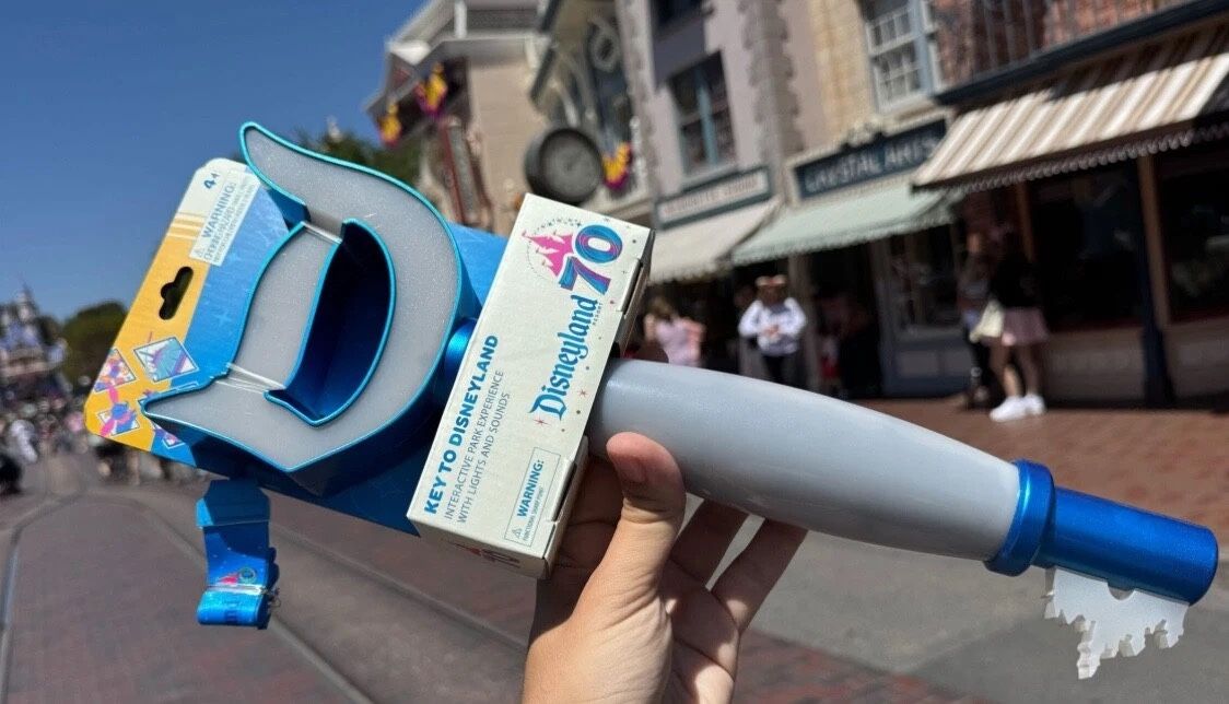Disney Parks Disneyland 70th Anniversary Interactive Key