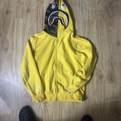 Yellow Bape Hoodie