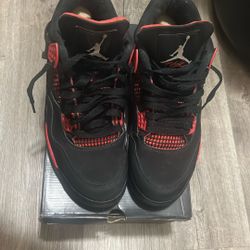 Jordan 4 Black & Red